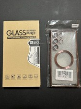 Samsung Galaxy S24 Case  Screen Protectors 3 Pack Tempered Glass