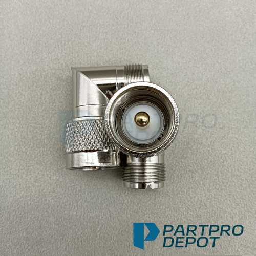 2 Pack UHF Male to Female Right Angle Elbow RF Adapter Connector PL-259 SO-239 - Picture 4 of 8