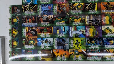 TMNT Teenage Mutant Ninja Turtles Fleer 2003 Uncut Trading Card