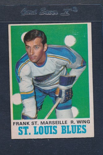 1970/71 OPC O-Pee-Chee #214 Frank St. Marseille Blues EX *231 - 第 1/1 張圖片