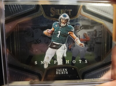  A 2022 Panini Select Jalen Hurts Snapshots Insert SS-16 NM 