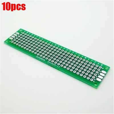 10Pcs 2X8 Cm Prototype Double-Side Pcb 2X8 Panel Universal Board sq