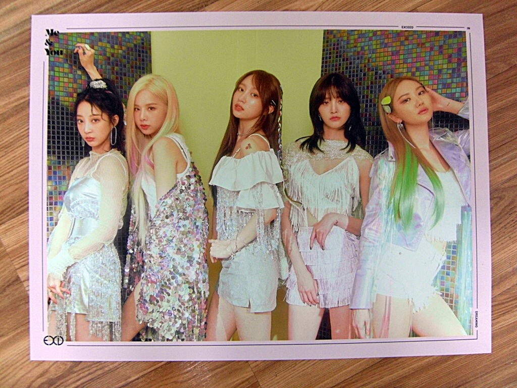 EXID - WE [ORIGINAL POSTER] *NEW* K-POP ME & YOU | eBay