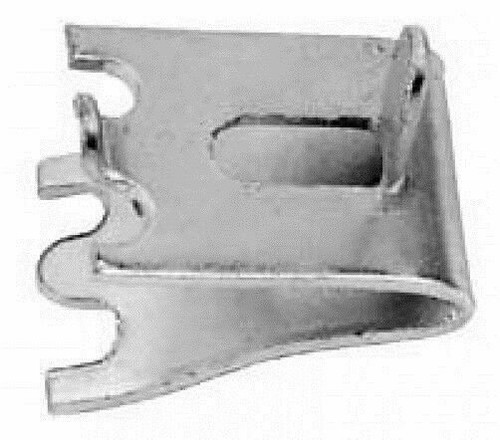 12 SOPORTE DE ESTANTERÍA DE ACERO INOXIDABLE, CLIP PILASTER Bebida AIRE 403-169, 403-169A - Imagen 2 de 2