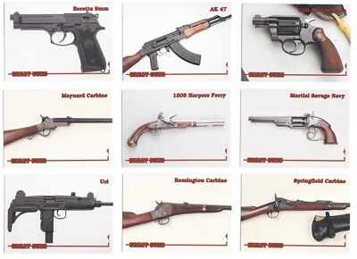 1993 Great Guns! Series 1 (One) Trading Cards / You Choose #s 1 - 100 / bx126