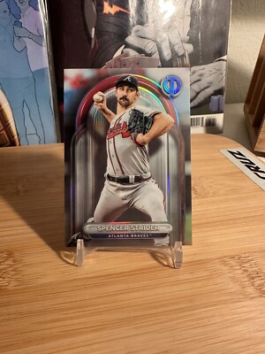 2024 Topps Tribute Baseball #28 Spencer Strider Atlanta Braves - Pitcher