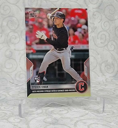 2022 Topps Now 44 Steven Kwan