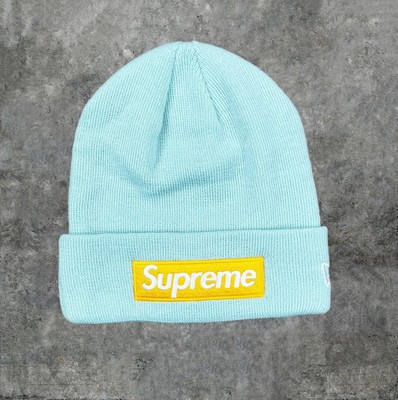 supreme beanie ice blue