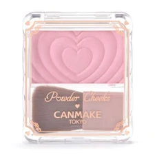CANMAKE Powder Cheeks P02 Little Shy Pink 1.8g Glossy Japan