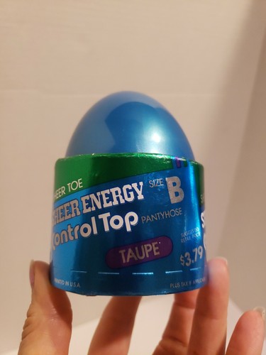 Leggs Egg NOS sheer energy control top 