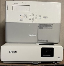 Lot Of 2 Epson PowerLite 83 3LCD Projector, NO Power Cord - 2200 ANSI Lumens