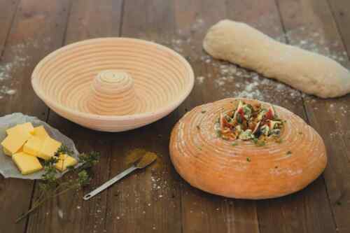 KitchenCraft Home Made Filled Loaf Proving Basket - Picture 2 of 3