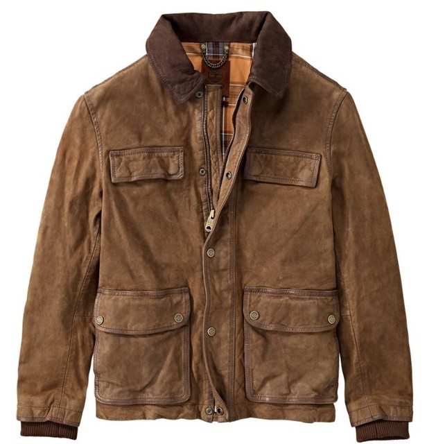 Nwt Timberland Men S Tenon Leather Field Jacket In Cocoa Xl 998 Last One