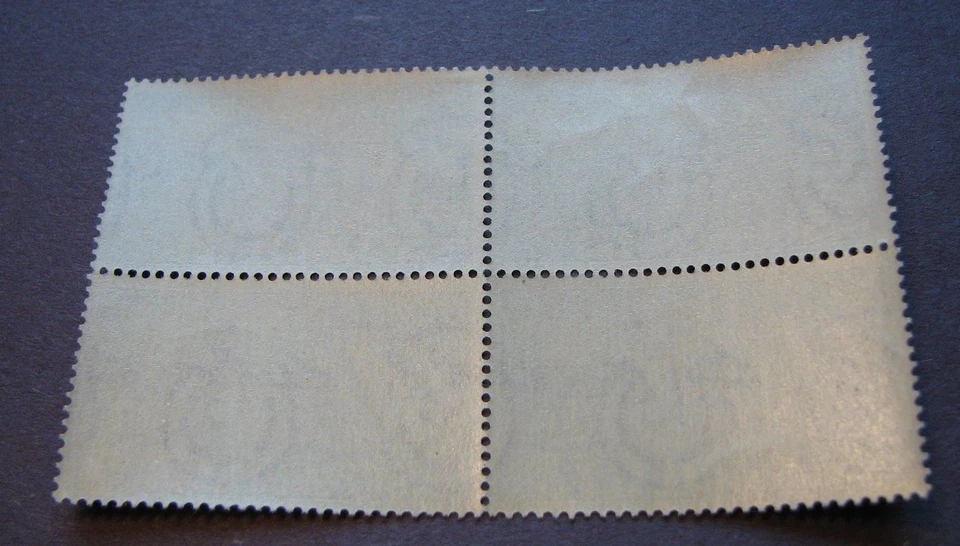 Somalia Scott# E9 Grant's Gazelles 1950 MNH Bloque de 4 C5 Foto 2 de 2