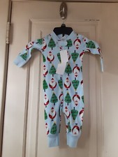 Hanna Andersson Boys One Piece Pajamas Size 60 US 3-6 Mo.  NEW WITH TAGS