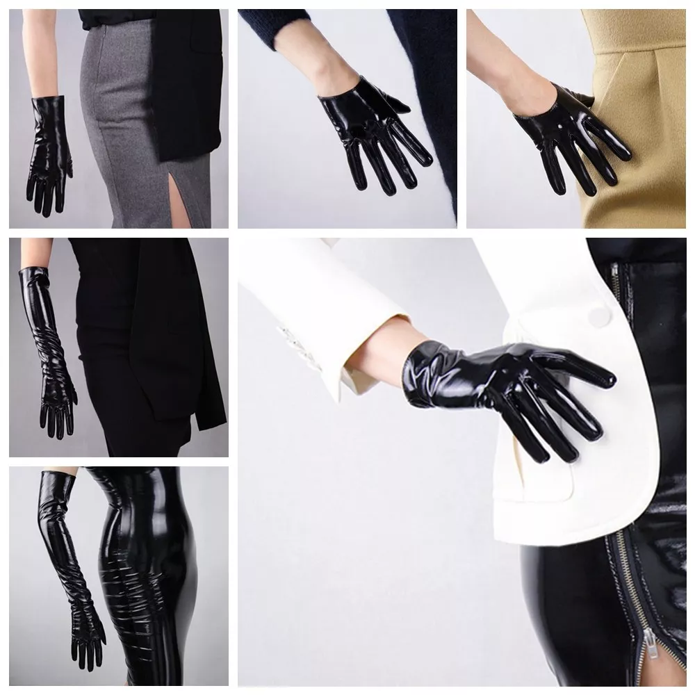 Patent store faux leather