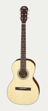 Aria 231 N Parlour Size Solid Spruce Top Acoustic Guitar (n) Natural