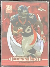 Clinton Portis 2003 Donruss Elite Passing The Torch /1000 Broncos Miami