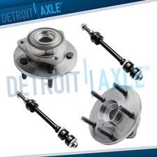Front Wheel Bearing & Hub Sway Bar for 2005-2010 Dodge Dakota Mitsubishi Raider