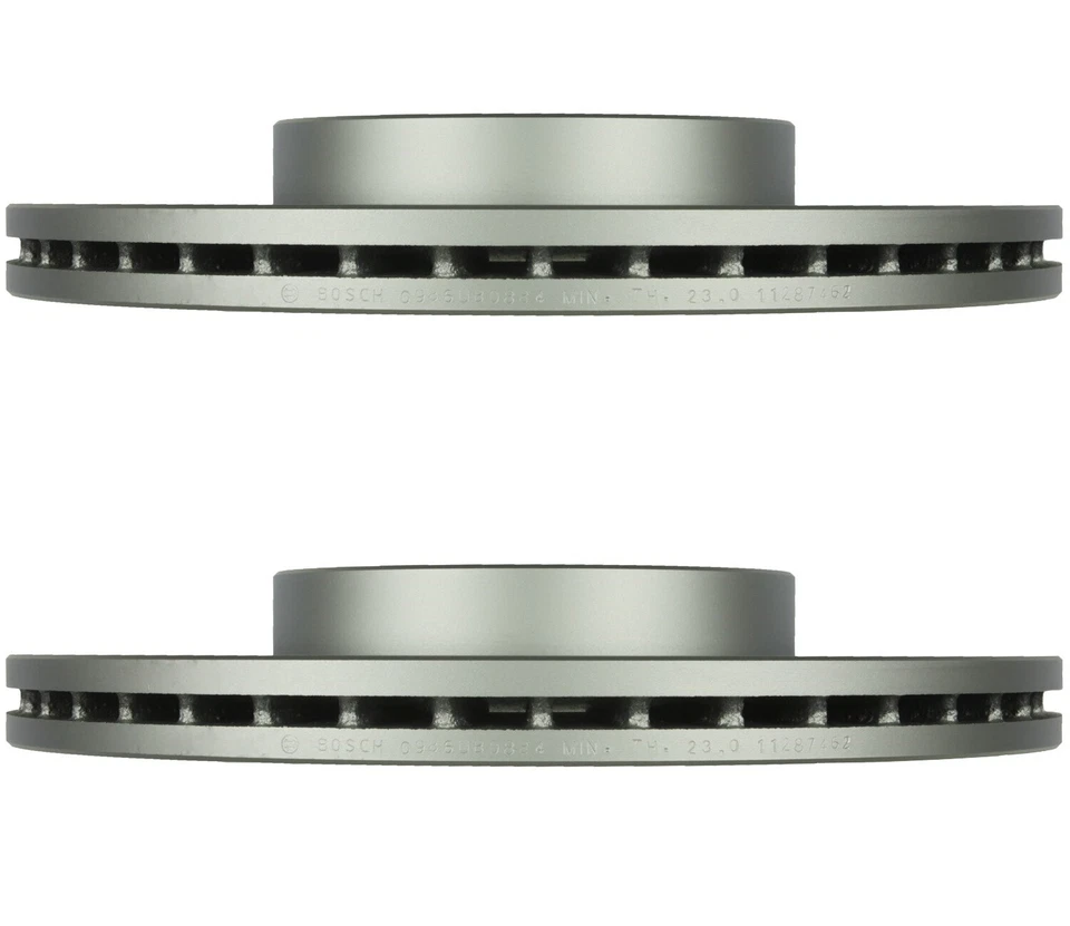 Kit de frenos delanteros Akebono ProACT pastillas de cerámica rotores de disco de 300 mm para Mazda 3 5 tracción delantera Foto 2 de 4