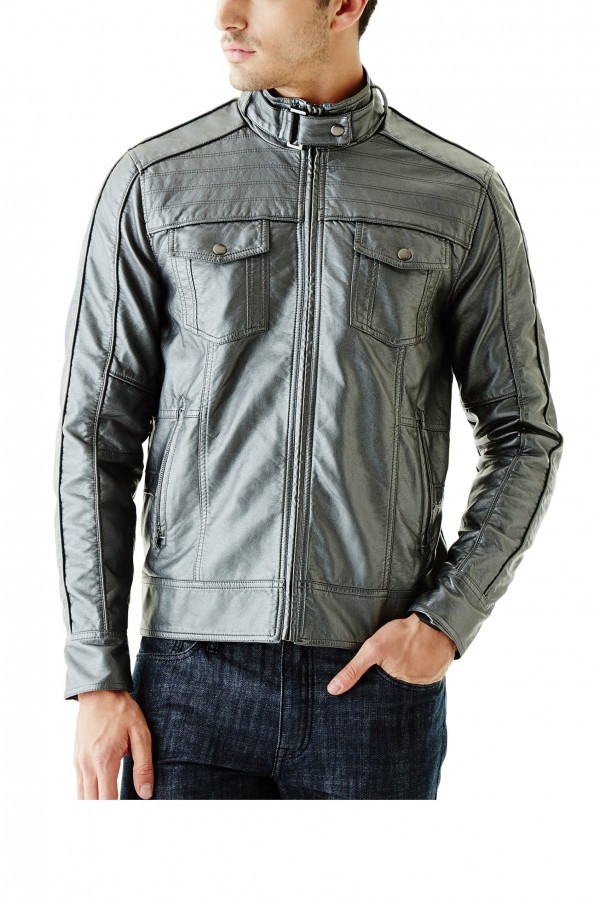 guess metallic jacket