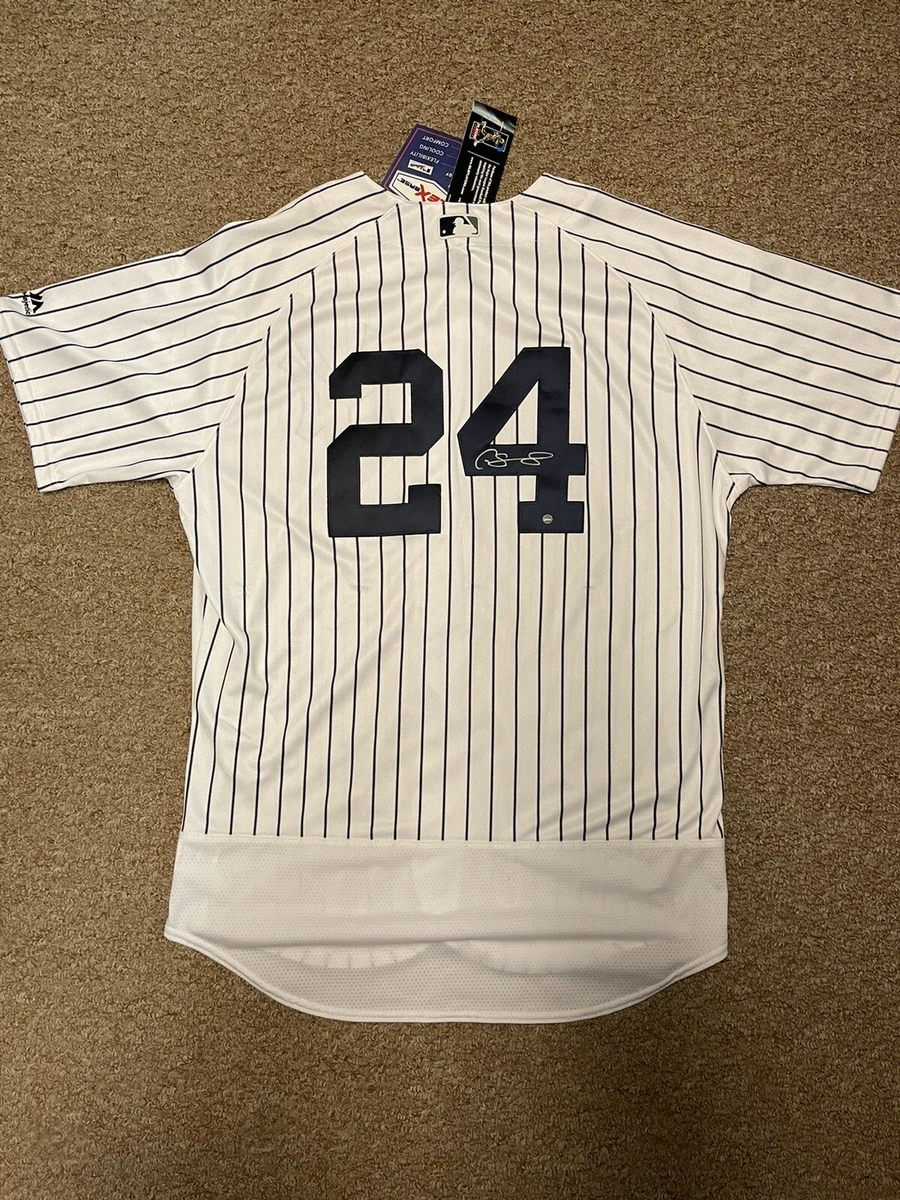 Authentic Steiner Gary Sanchez Signed Yankees Jersey MLB Majestic