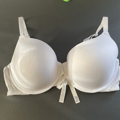 Victorias Secret Pink Bra Wear Everywhere T-Shirt Lightly Lined 38DD White