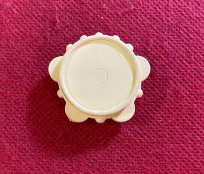 Vintage WHITE MILL DRUM DRUM DRUM Erasing Rubber 80s RUBBER