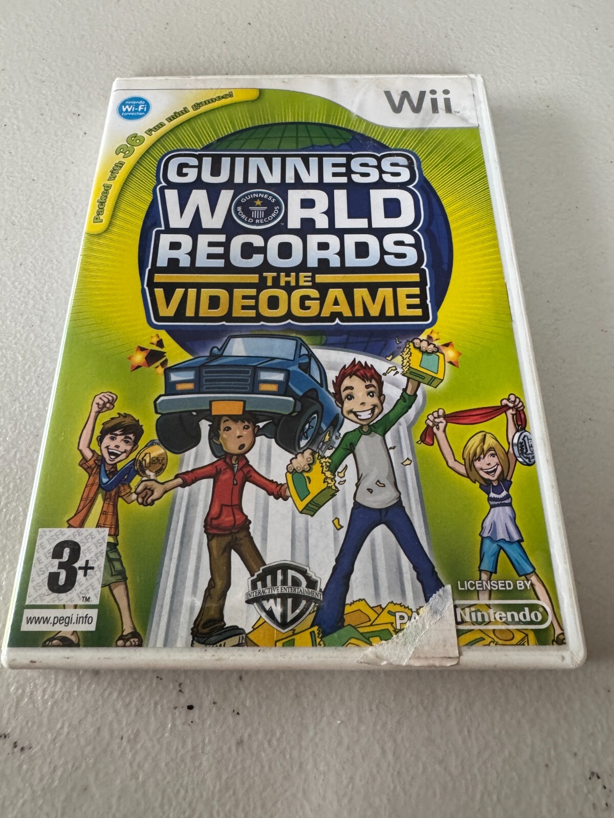 Guinness World Records: The Videogame Nintendo Wii - Tested and Working
