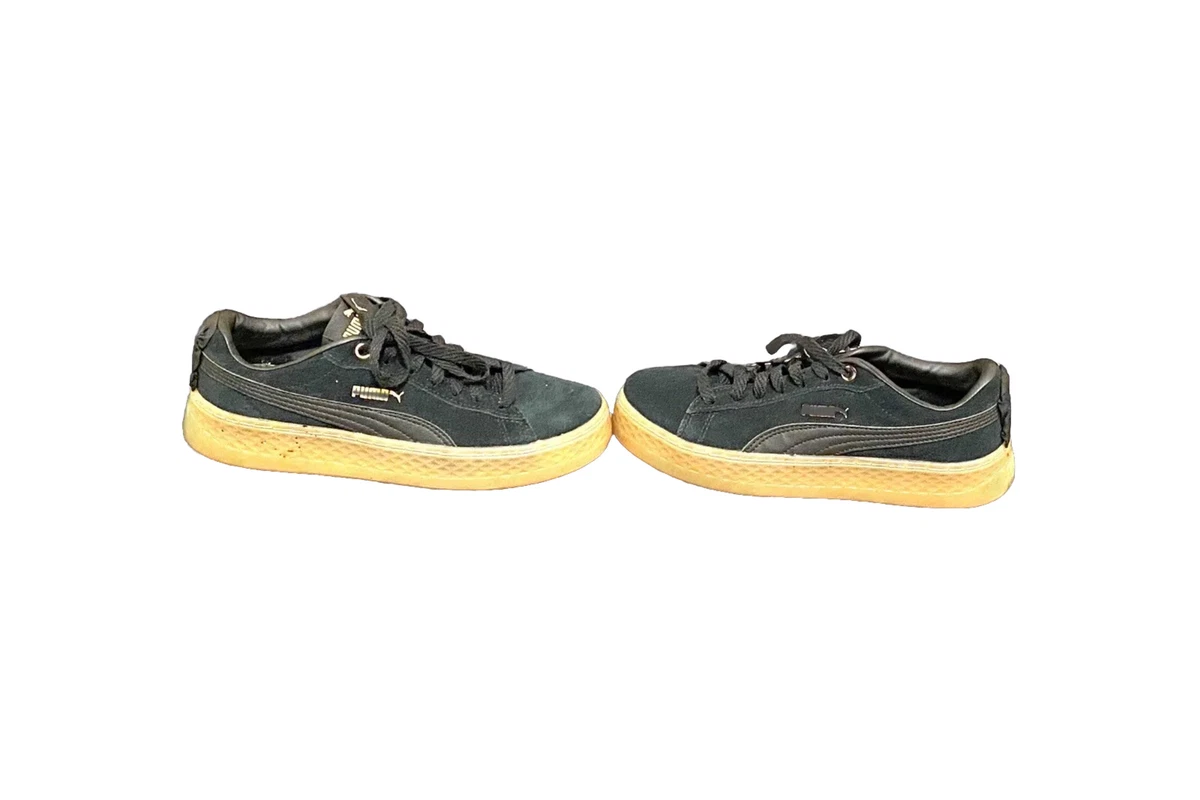Puma platform trace sneakers in clearance yellow