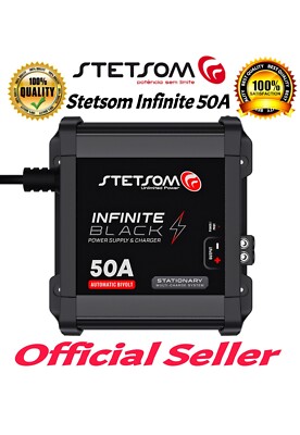 Stetsom Infinite Schwarz Auto Audio Netzteil Fonte 50A Batterieladegerät 50 Amp