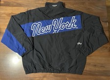 Aime Leon Dore ALD New York Mets Colorblock Windbreaker Track Jacket Black Large