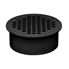 43560 2 In. Abs Plastic Snapin Floor Drain With 21/4 In. Strainer