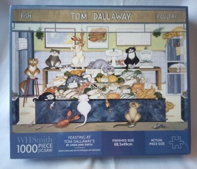 Linda Jane Smith Schlemmen bei Tom Dallaway 1000-teiliges Puzzle W H RAR