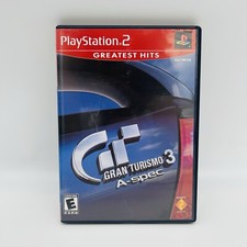 Gran Turismo 3 A-spec (PlayStation 2, PS2) Greatest Hits Label Tested No Manual