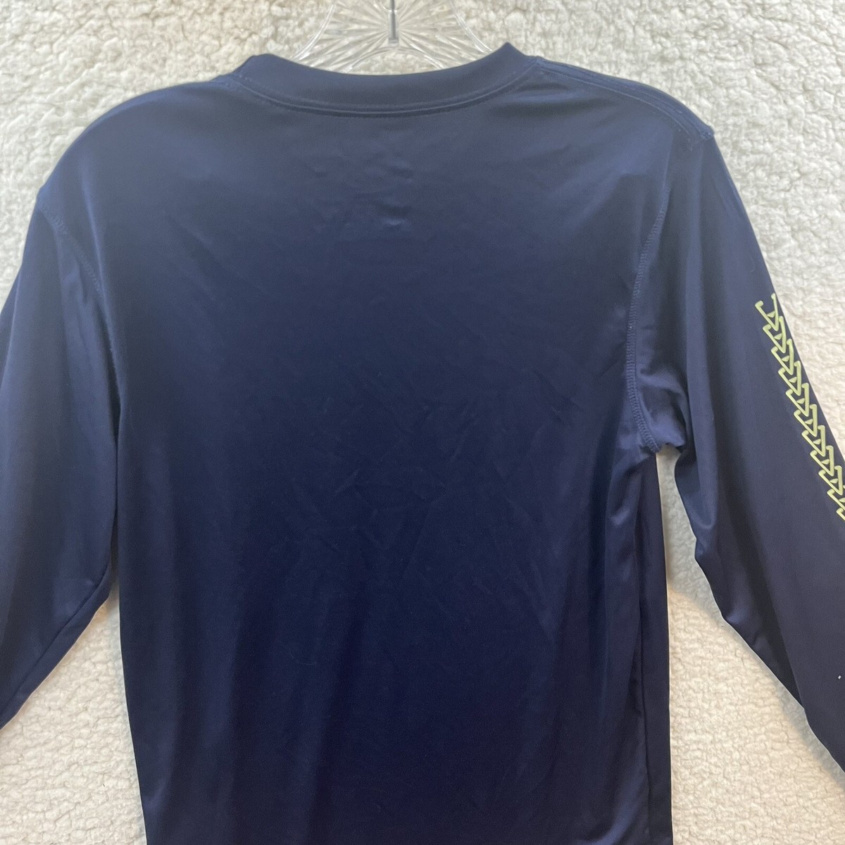 Island Crew Hawaii Graphic Shirt Men's Medium Blue Logo Long Island Crew Hawaii Graphic Shirt Men's Medium Blue Logo Long