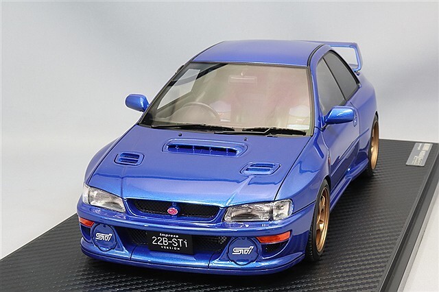 Subaru Impreza 22B-STi GC8改 IG3668 1/18 1/18 IG ignition Subaru Impreza 22B-STi Ver. GC8 modified OZ