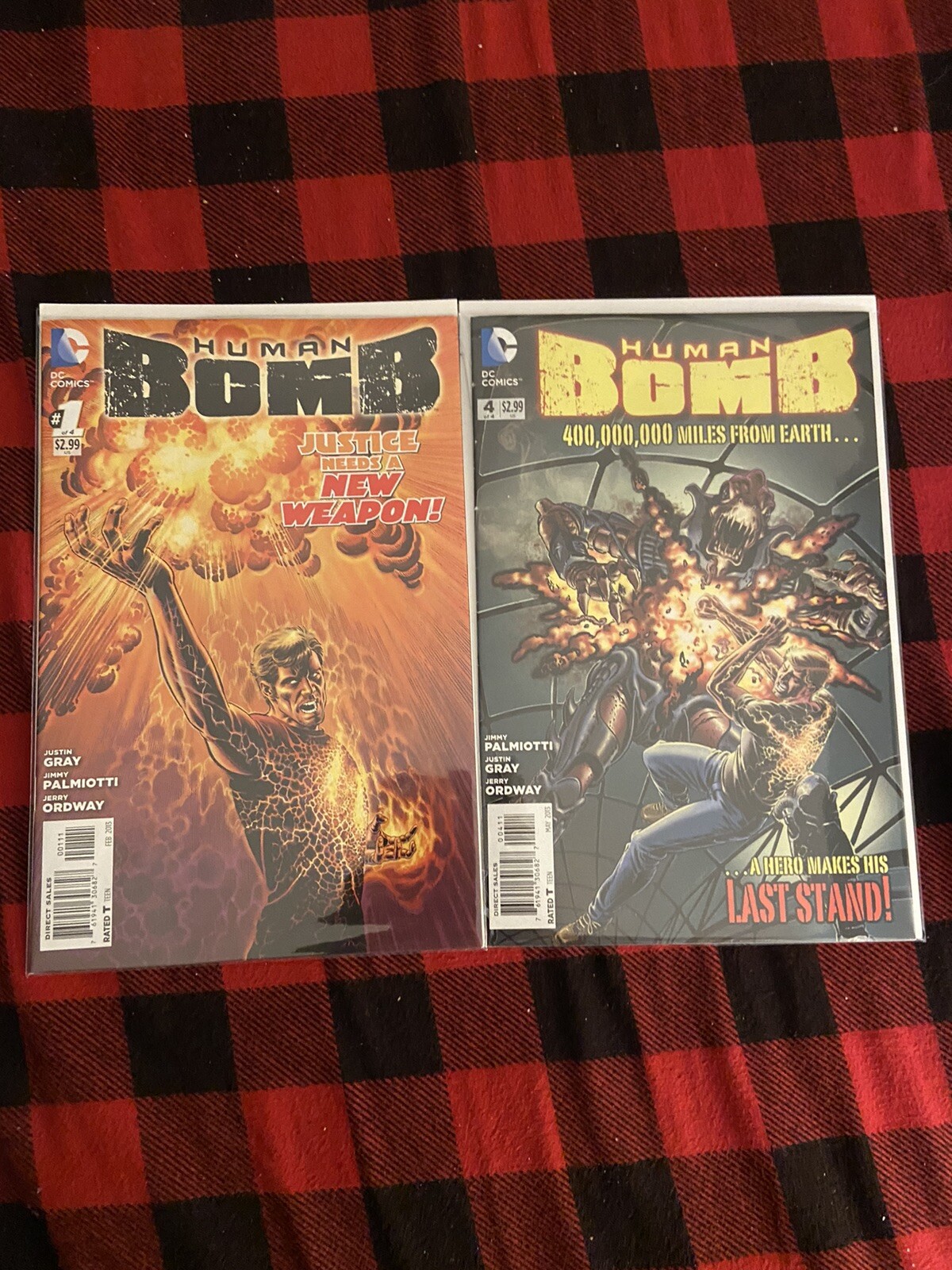 Human Bomb #1-4 Complete Set (2013) DC Comics | eBay