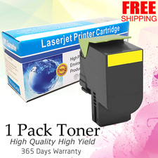 Lexmark CS417 CS517 CX417 CX517 High Yield Yellow Toner 3.5K 71B0H40 71B1HY0
