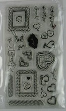 Love Themed Cling Stamps