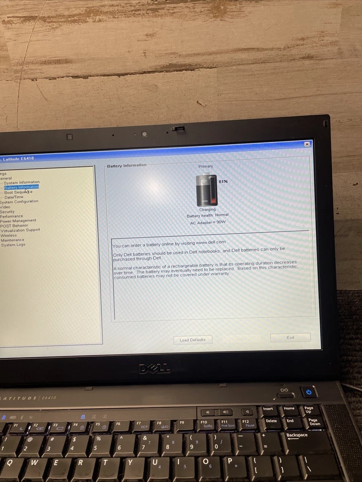 *PARTS* Dell Latitude E6410 14" Laptop RED Intel i7 M620 2.67GHZ 4GB, No HDD/OS - Image 4 of 4