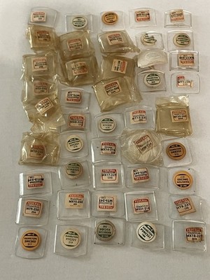 NOS Hamilton Watch Crystal Lot Of 45  Federal & WC Tank Convex GABLE FLAT #006