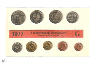 BRD D Mark KMS 1977 G STGL 616