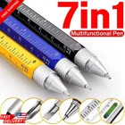 7 in 1 Multifunctional Pen Touch Screen Stylus Capacitive Pen with Screwdriver