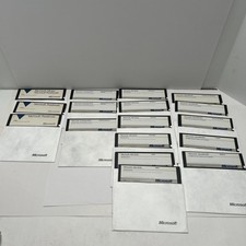 Vintage Microsoft Windows Versions 2.0, 4.01, 4.5 -5.25" Floppy Disks lot of 17