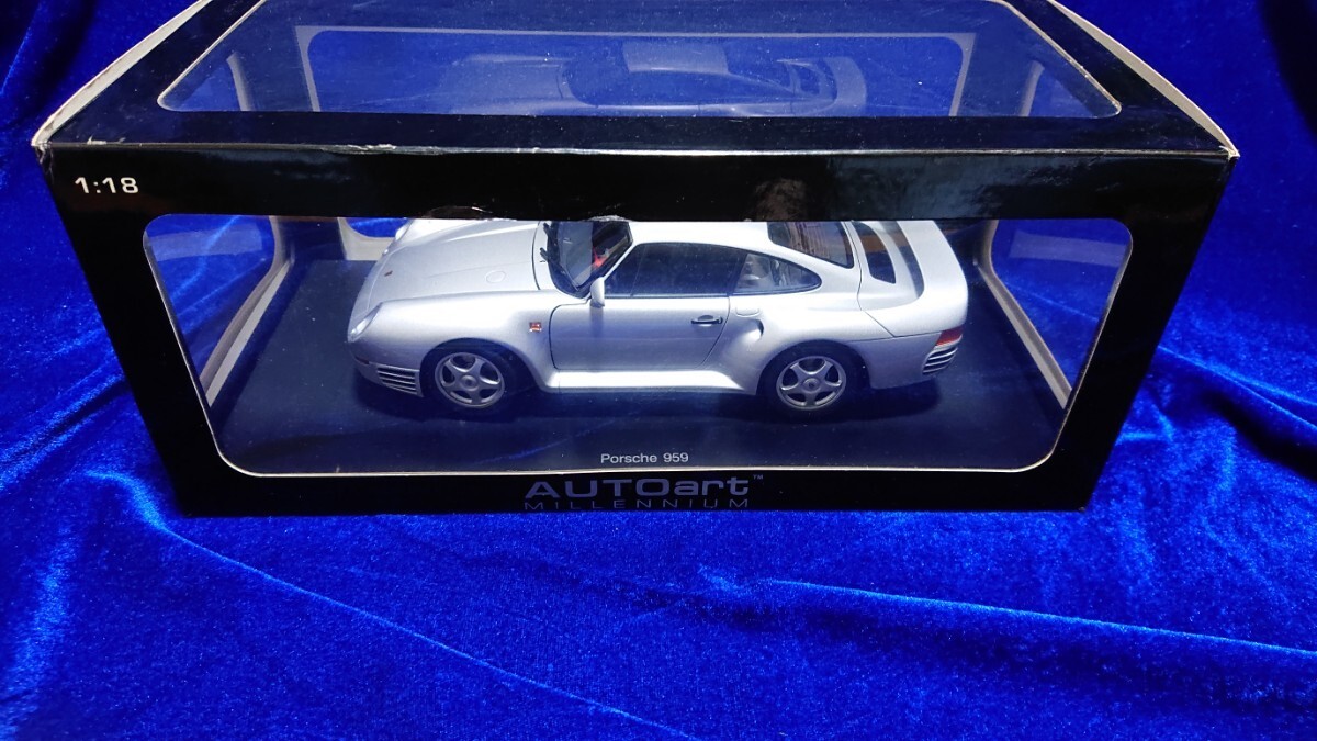 AUTOart Porsche 959 1986 Silver 78081