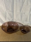 2 Vision Pyrex Corningware Amethyst Nesting Bowls, Set Of Two