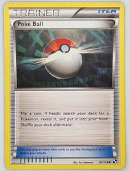 Poke Ball 97/114 Black & White Uncommon Trainer