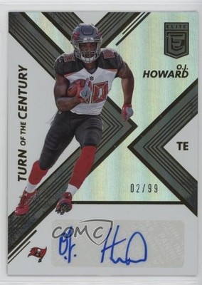2017 Donruss Elite Turn of the Century 2/99 OJ Howard #TC-26 Rookie Auto RC 0c6