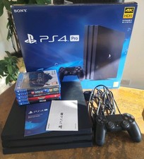 Sony PlayStation 4 Pro 2TB (CUH-7116B) Boxed Complete + Games Free Postage PS4